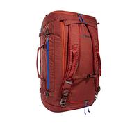 Tatonka Duffle Bag 45L - Foldable Travel Bag with Backpack Function, Lockable, Small Stowable and with 45 Litre Volume, red, Foldable travel bag with 45 litre volume