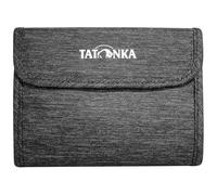 Tatonka Euro Wallet - Velcro Wallet with 5 Credit Card Slots, Note Compartment and Zip Compartment for Coins - 10 x 14 x 2 cm - Off-Black