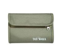 Tatonka ID Wallet RFID B - Velcro Wallet with 3 Credit Card Compartments, 2 Viewing Windows, Note Compartment and Zip Compartment for Coins - 14.5 x 9.5 x 1 cm - RFID Blocker, Olive, 14,5 x 9,5 x 1