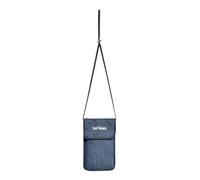 Tatonka Neck Wallet Neck Wallet with Two Zip Compartments and a Large Slip Compartment Suitable for EU Passports 14 x 22 x 1 cm Navy