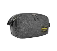 Tatonka Toiletry Bag Cosmetic Double Zip Pouch (6L) - Large Wash Bag with Double Zip Opening and Multiple Compartments - 17 x 27 x 13 cm (Black)