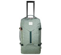 Travel Roller 60 - Travel Bag with Wheels - Large Opening in Main Compartment - Front Pocket with Padded Laptop Compartment - Telescopic Pull-Out - 60 Litre Volume, Sage Green, 60 litres, Trolley with