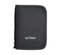 Tatonka Travel Zip M RFID B - Travel Wallet/Passport Holder with TÜV-Tested RFID Blocker - Offers Space for Passport, Credit Cards, Travel Documents etc. - 17 x 12 x 3 cm, Black, 17 x 12 x 3 cm,