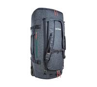 Tatonka Trolley Duffle Roller, Foldable Travel Bag with Wheels and Backpack Function, Stows in Own Lid Pocket