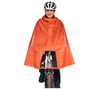 Tatonka Unisex_Adult Bike Poncho, Red/Orange, M