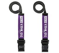 Tatonka Easy Strap Packing Strap 18 mm / 0.75 m (Pack of 2) - Two Tie Down Straps with Metal Clasp - 1.8 cm Wide and 75 cm Long - For Volume Adjustment or for Attaching Equipment