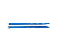 Tatonka Unisex - Adult No-Slip Strap 50 cm/Pair of Straps, Blue, 50 x 2 cm