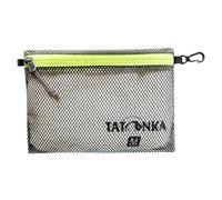 Tatonka Zip Pouch - Flat Storage and Document Bag in Various Sizes and as a Set - Transparent, Waterproof and Robust, Black, M (20 x 15 cm)