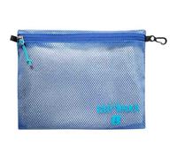 Tatonka Zip Pouch - Flat Storage and Document Bag in Various Sizes and as a Set - Transparent, Waterproof and Robust, Blue, L (25 x 20 cm)
