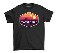 Tatooine National Park T-Shirt - Visit The Galaxy's Hottest Spot! Funny Unisex Design, Perfect for Adventure Seekers and Jedi Dreamers! Black