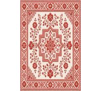 Tatreez Heritage Vase Notebook: Traditional Palestinian Arch & Floral Embroidery Journal | Red and Black Vintage Folk Art Diary | 6x9 Lined Pages