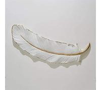 TATSEN Decoration Feather Wall Decoration 3D Hanging Sofa Background Creative Pendant Wall Decoration (Size : 60CM)