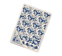 Tattered Lace Card Embossing Folder 4pc 21cm Set - Holly Flourish