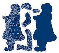 Tattered Lace Magical Memories - Getting Ready - Craft Cutting Santa Die Set - 509587