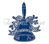Tattered Lace Mistletoe Bell Craft Cutting Die - TLD0480 - from The Christmas Flectere Range