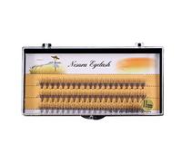 Tatti Lashes, 60pcs/Tray 11mm Synthetic Fiber Lola Lashes Cluster Lashes Eyelash Extensions Set with Pre-Made Fans Cluster Eyelashes for Makeup & Beauty Use