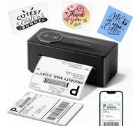 TATTMUSE Thermal Label Printer 4x6, Bluetooth Shipping Label Printer, A646 Postage Label Printer Compatible with Royal Mail, Evri, eBay, DPD, UPS, Address Labels