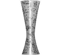 Tattoo Aero Stainless Steel Jigger 25ml/50ml for Wine - Unique Design, 18/8 Stainless Steel, Dishwasher SafeBy Winebuyers