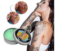 Tattoo Aftercare Gel, Natural Organic Moisturizer for Old & New Tattoos, Healing Brightener Color Enhance, Vitamin E Anti-Inflammatory Anti Scar