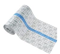 Tattoo Aftercare Second Skin Cover Waterproof Transparent Pu Film Roll - Adhesive Bandage Tape for Wound Dressing, Protective Shield for Shower Swimming (10cm x 10m)