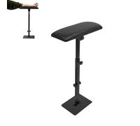 Tattoo Arm Rest Adjustable Height Full Armrest Tattoo Stand Professional Aluminum Alloy Tattoo Arm Leg Stand for Tattoo Studio Black