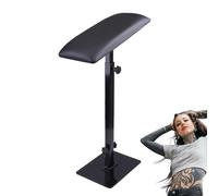 Tattoo Arm Rest, Adjustable Sponge Pad Stand, Soft Cushion Arm, Leg Support, Space-Saving Design, Tattooing Tool for Artists and Studios, 36.61 inches, Black