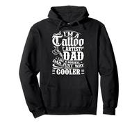 Tattoo Artist Dad Funny Father Tattooist Machines Pullover Hoodie