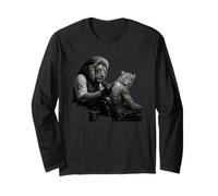 Tattoo Artist Lion Tattooing Leopard Long Sleeve T-Shirt