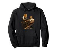 Tattoo Artist Lion Tattooing Leopard Pullover Hoodie