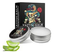 Tattoo Balm Cream - Natural Butter Moisturising Formula 30g, Lightweight Non-Greasy Texture, Smooth Application, Suitable for New & Existing Tattoos