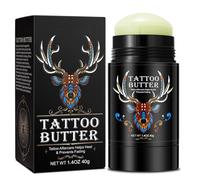 Tattoo Balm - Natural Aftercare Butter for New & Old Tattoos - Enhances Color & Whitening Agent