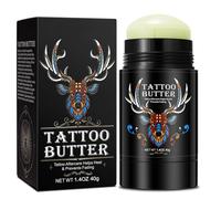 Tattoo Balm - Natural Aftercare Butter for New & Old Tattoos - Enhances Color & Whitening Agent (2pcs, 40g)