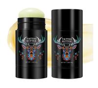 Tattoo Balm Stick, Tattoos Aftercare Cream for Old & New, Colour Enhancing Tattoo Moisturiser, Natural Tattoo Butter for Healing & Hydration, Vegan Tattoo Care Stick, Nourishing & Soothing, 40g