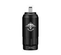 Tattoo Battery Cordless Rechargeable Mini Rocket Tattoo Battery Power RCA/DC Interface Battery Rotary Tattoo Machine Pen Battery 1300mAh,Black,DC