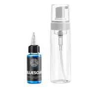 Tattoo Blue Soap, Tattoo Blue Soap Neutral 40ml Wash Cleansing with 200ml Empty Bottle for Parties