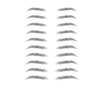 Tattoo Brows - Temporary Tattoo Eyebrows - 3D Tattoo Stickers, Eyebrow Transfer Stickers, Eyebrow Care, Shaping Stickers for Women, Girls, Makeup Accessories Tumotsit
