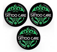 Tattoo Care Classic - Tattoo Aftercare Cream - 3 x 35 g - Fragrance Free - Healing & Skin Protection - For New & Old Tattoos - Preserves Colour Vibrancy & Prevents Fading