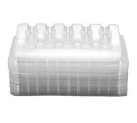Tattoo Cartridge Needles Holder 50Pcs Portable Transparent Tattoo Cartridges Needle Plate Plastic Tray Lightweight Supplies for Artist Cartridge Needles