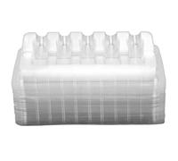 Tattoo Cartridge Needles Holder 50Pcs Portable Transparent Tattoo Cartridges Needle Plate Plastic Tray Lightweight Supplies for Artist.