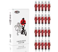 Tattoo Cartridges Needles 20pcs #10 Bugpin Round Magnum Assorted Tattoo Needle Mixed Cartridge for Tattooing 7RM 9RM 11RM 15RM 20KIT-L