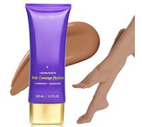 Tattoo Cover Up Makeup, Body Coverage Perfector Waterproof for Leg & Body Makeup, Bruise Scar Make up Tattoo Concealer Skin Full Coverage with Long Lasting 3.5oz, Tan Cool Radiance
