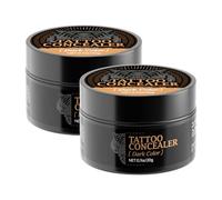 Tattoo Cover up Makeup,Body Makeup to Cover Skin,High Coverage Foundation Cream, Waterproof Full Coverage Tattoo Skin Concealer for Blemish,Spot,Scars,Long-Lasting Sweat-Proof Foundation (2, A)