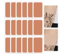 Tattoo Cover Up Plasters 72 x 120 mm Tattoo Cover Waterproof Tattoo Cover Breathable Waterproof for Covering Tattoos, Scars, Bruises, Severe Acne, Pack of 18