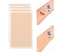 Tattoo Cover Up Tape, Ultra-Thin Waterproof Tattoo Cover Up Tape for Tattoos, Scars and Birthmarks-4pcs (12-Skin Tone tends to be fair)