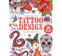 Tattoo Design: Coloring Book: Color-Your-Own Gallery Wall Art