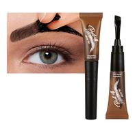 Tattoo Eye Brow Peel Off, Peel Off Eyebrow Gel Tint, Semi-Permanent Colour Eyebrow Dye,Lasts Up To 3 Days, Waterproof Long-Lasting Natural Eye Brow Makeup for Women Girls (02# Espresso)