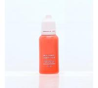 Tattoo Eyebrow Pigment 1/2OZ(15ML),Multi Color 23 Cosmetic Colors for Selection Tattoo Ink Pigment for Tattooing Work Practicing (Orange)