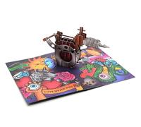 Tattoo Fans 3D Pop UP Card Unusual Voucher Money Gift For A Tattoo Birthday Anniversary