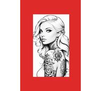 Tattoo Girls Coloring Book