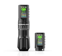 Tattoo Gun AQUILA Wireless Tattoo Machine Multi-function Tattoo Pen 1,800mAh Battery with Replacement Power Supply, Smart Display, Brushless Motor, 7 Strokes Length for Tattoo Artists